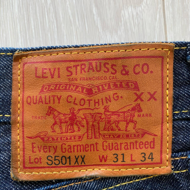 501(ゴーマルイチ)のLEVI'S リーバイス  クロージング 501XX 1955 復刻　ビンテージ メンズのパンツ(デニム/ジーンズ)の商品写真