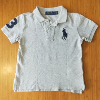 ポロラルフローレン(POLO RALPH LAUREN)のタイムセール ラルフローレン　ポロシャツ　4T  110 グレー(Tシャツ/カットソー)