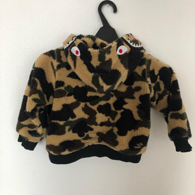 A BATHING APE(アベイシングエイプ)の難あり　ベイプキッズ  アウター キッズ/ベビー/マタニティのキッズ服女の子用(90cm~)(ジャケット/上着)の商品写真