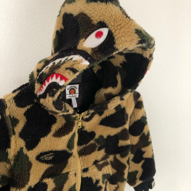 A BATHING APE(アベイシングエイプ)の難あり　ベイプキッズ  アウター キッズ/ベビー/マタニティのキッズ服女の子用(90cm~)(ジャケット/上着)の商品写真