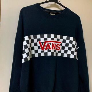 ヴァンズ(VANS)の【VANS】トレーナー 黒 Mサイズ♪(Tシャツ/カットソー(七分/長袖))