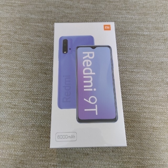 ☆未開封☆ 新品未使用 Xiaomi Redmi9T本体 Carbon Gray