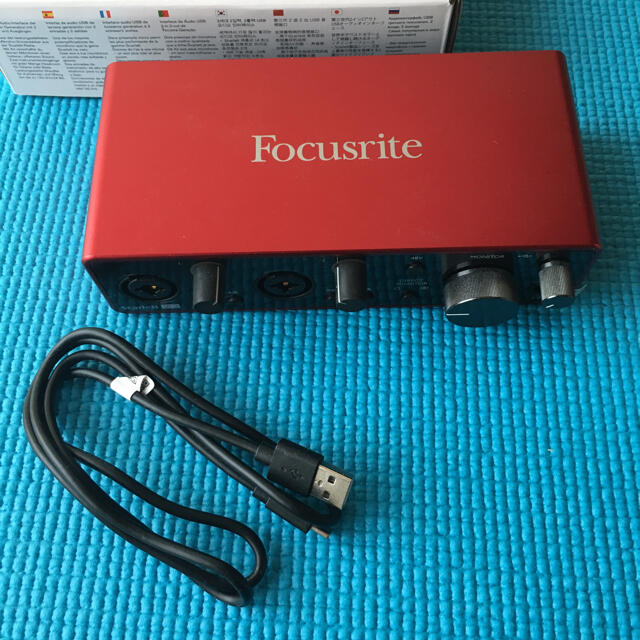 Focusrite Scarlett 2i2 オーディオインターフェイス 楽器のDTM/DAW(オーディオインターフェイス)の商品写真