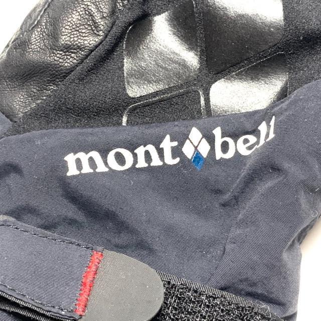 mont bell(モンベル)のモンベル メンズ美品  黒 ミントン メンズのファッション小物(手袋)の商品写真