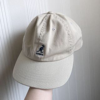 カンゴール(KANGOL)の【値下げ】KANGOL  キャップ　ベージュ(キャップ)