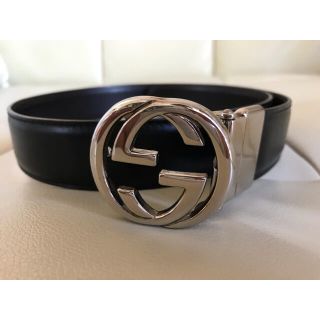 グッチ(Gucci)のGUCCI インターロッキングレザーベルト‼️(良品)(ベルト)