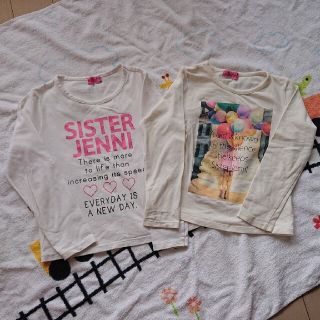 ジェニィ(JENNI)の2枚セット JENNYジェニィ長袖Tシャツ120サイズ(Tシャツ/カットソー)