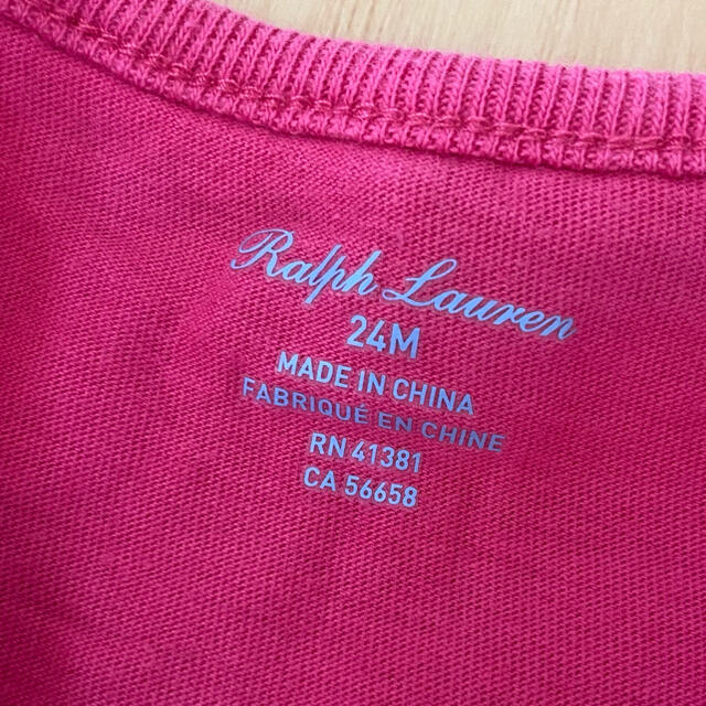 Ralph Lauren(ラルフローレン)のRalph Lauren Tシャツお値下げ中！ キッズ/ベビー/マタニティのキッズ服女の子用(90cm~)(Tシャツ/カットソー)の商品写真