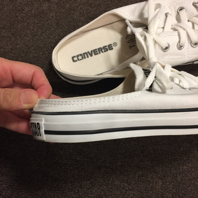 CONVERSE(コンバース)のconverse スリッポン 24.5 コンバース レディースの靴/シューズ(スニーカー)の商品写真