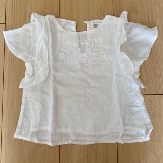 ザラキッズ(ZARA KIDS)のお値下げ中！ZARA baby 刺繍ブラウス　(ブラウス)