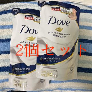 ユニリーバ(Unilever)のダヴ ボディウォッシュ プレミアム モイスチャーケア つめかえ用 360g(ボディソープ/石鹸)