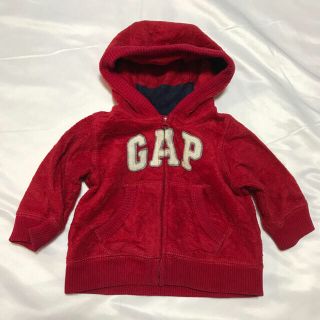 ベビーギャップ(babyGAP)のbabyGAP フリース パーカー 50-60(ジャケット/コート)