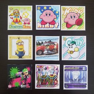 キャラクター　シール　セット　9枚