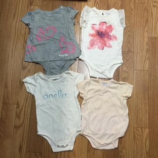 ベビーギャップ(babyGAP)のbabyGAP & ラルフローレン etc...  可愛いロンパース4点セット(ロンパース)