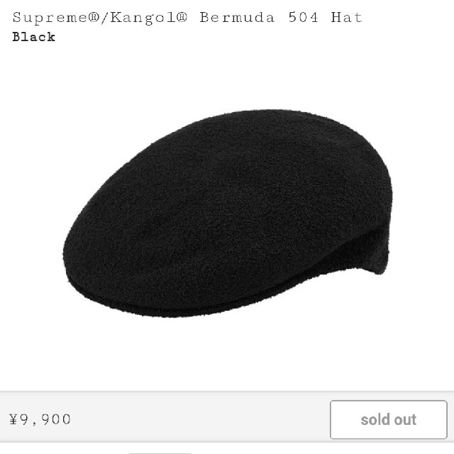 Supreme(シュプリーム)のSupreme Kangol Bermuda 504 Hat メンズの帽子(ハンチング/ベレー帽)の商品写真