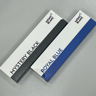 モンブラン(MONTBLANC)の新品未使用 モンブラン 純正ボールペンリフィル 替え芯 ブラック ブルー 黒 青(ペン/マーカー)