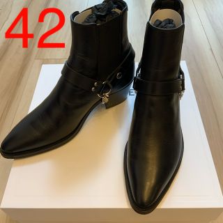 カズ様　CELINE カマルグ バイカー チェルシーブーツ 42