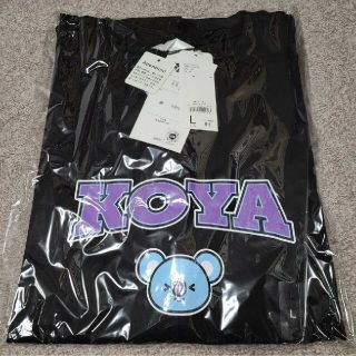 ボウダンショウネンダン(防弾少年団(BTS))のBT21 L 黒 KOYA Tシャツ 防弾少年団 バンタン BTS ナムジュン(Tシャツ(半袖/袖なし))