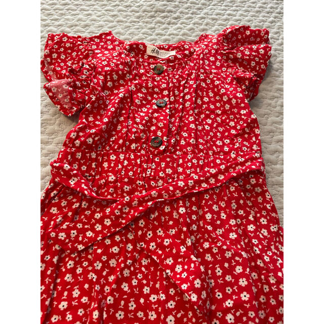 H&M(エイチアンドエム)のH&M ジャンプスーツ キッズ/ベビー/マタニティのキッズ服女の子用(90cm~)(その他)の商品写真