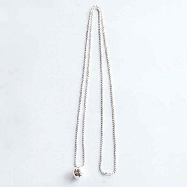 R.ALAGAN BALL NECKLACE SILVERアクセサリー