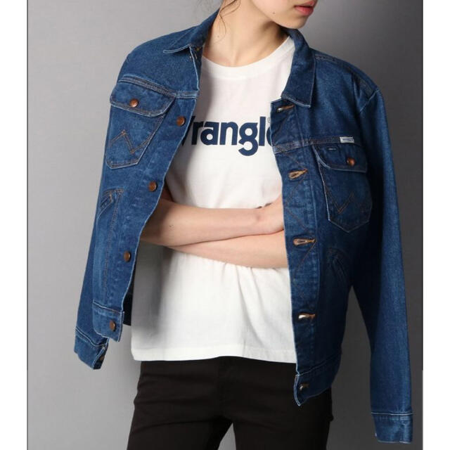 Wrangler(ラングラー)のWrangler 定価15,400円　新品未使用　超美品デニムジャケット レディースのジャケット/アウター(Gジャン/デニムジャケット)の商品写真