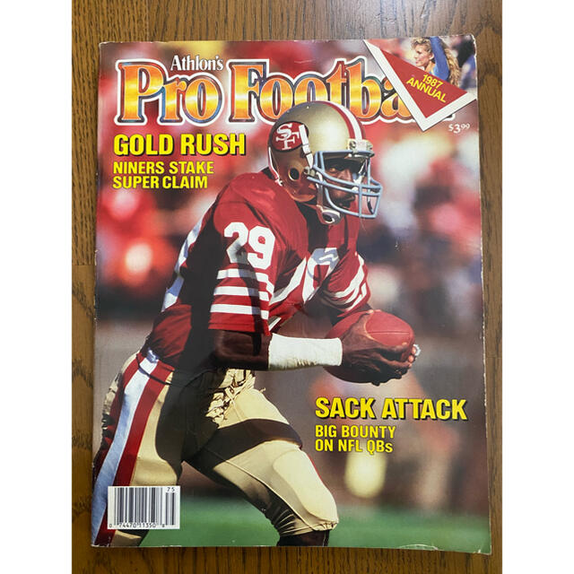 ★本場アメフトNFL★Pro Football★1987年シーズンガイドブック★ エンタメ/ホビーの雑誌(アート/エンタメ/ホビー)の商品写真