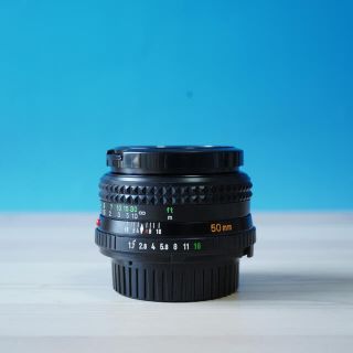 コニカミノルタ(KONICA MINOLTA)の【上美品】MD Rokkor 50mm f1.7  人気の標準(レンズ(単焦点))