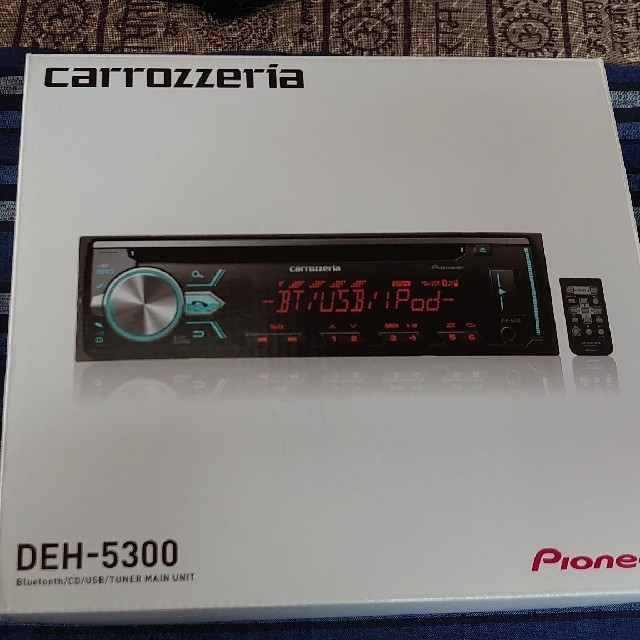 パイオニアcarrozzeria DEH-5300 1DINデッキ