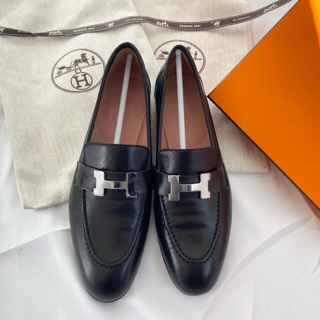 新品！HERMES （エルメス）Parisモカシン パリ ローファー