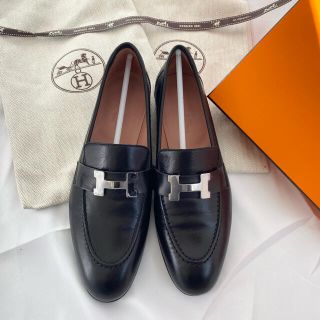 エルメス(Hermes)の新品！HERMES （エルメス）Parisモカシン パリ ローファー(ローファー/革靴)