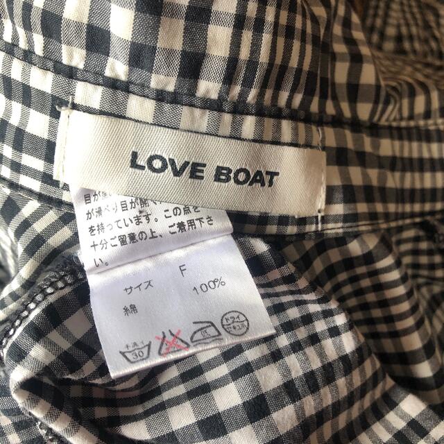 LOVE BOAT(ラブボート)のLOVE BOATシャツ レディースのトップス(シャツ/ブラウス(半袖/袖なし))の商品写真