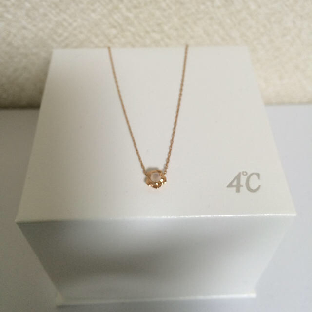 4℃(ヨンドシー)の4℃ ピンクゴールドネックレス レディースのアクセサリー(ネックレス)の商品写真