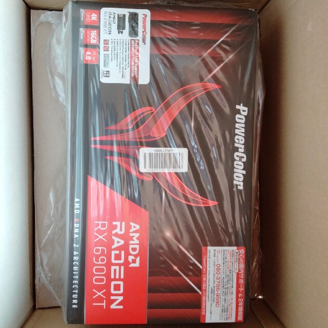 【新品】PowerColor AMD RADEON RX6900XTPC/タブレット