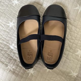 ザラキッズ(ZARA KIDS)のZARA ザラ　バレエシューズ　靴　女の子　23(14.5cm)(フォーマルシューズ)