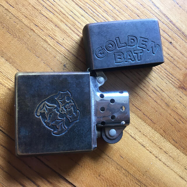 【非売品】ゴールデンバットZIPPO/灰皿セット