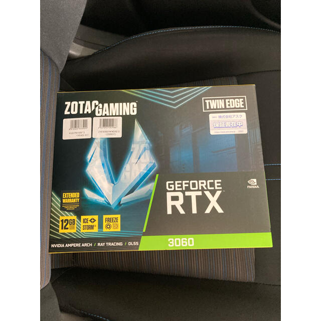 ZOTAC GAMING GeForce RTX 3060 Twin Edge スマホ/家電/カメラのPC/タブレット(PCパーツ)の商品写真