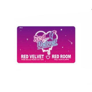 公式! Red Velvet “Red Room” 会場限定ICカードステッカー(ミュージシャン)