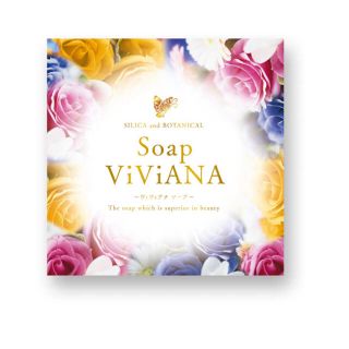 水溶性ケイ素＆ボタニカル配合 VIVIANA SOAP(ヴィヴィアナソープ)(洗顔料)