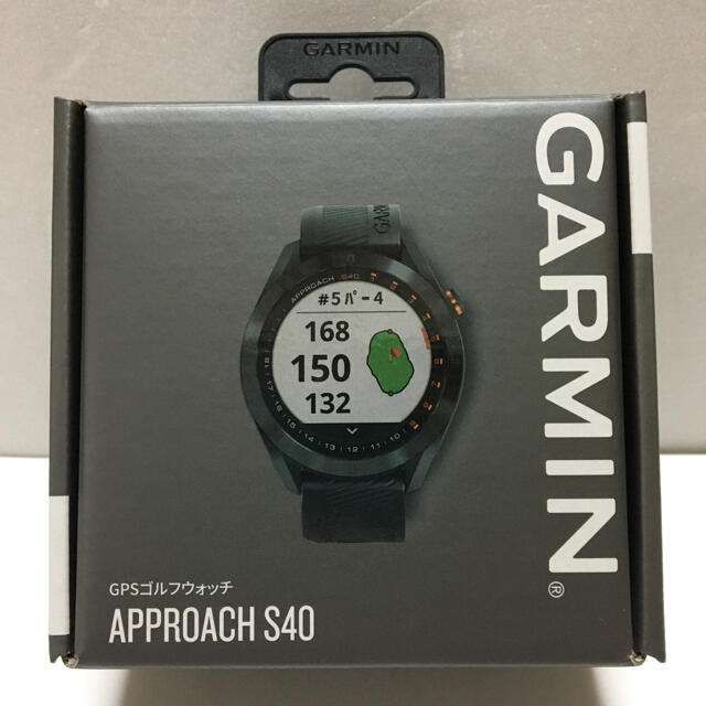 GARMIN(ガーミン)の美品 GARMIN ガーミン ゴルフナビ GPS Approach S40 スポーツ/アウトドアのゴルフ(その他)の商品写真