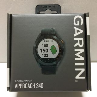 ガーミン(GARMIN)の美品 GARMIN ガーミン ゴルフナビ GPS Approach S40(その他)