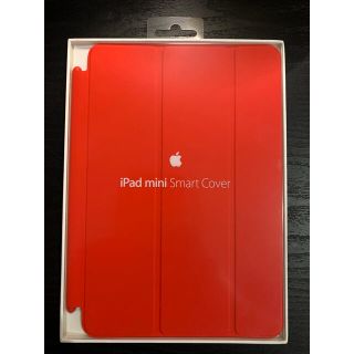 アップル(Apple)の純正品iPad mini Smart CoverレッドMD828FE/A(iPadケース)