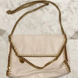 ステラマッカートニー(Stella McCartney)の♡値下げ！ステラマッカートニー　ファラベラ　ライトベージュxゴールド(ショルダーバッグ)