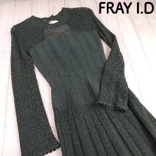 フレイアイディー(FRAY I.D)の新品◎定価￥25000FRAY I.D ロングワンピース(ロングワンピース/マキシワンピース)