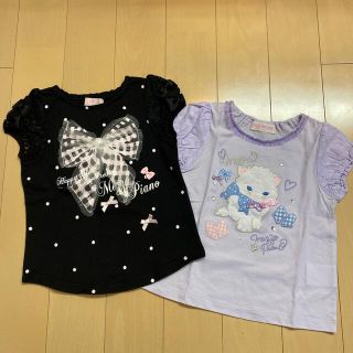 メゾピアノ(mezzo piano)のメゾピアノ 110【美品】♡2点セット♡(Tシャツ/カットソー)