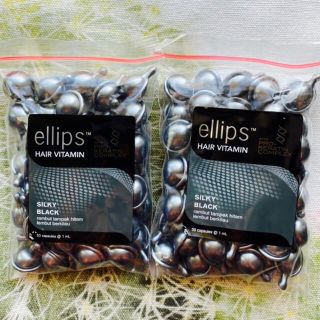 エリップス(ellips)のエリップス　ellips   ブラックパール　100カプセル(トリートメント)