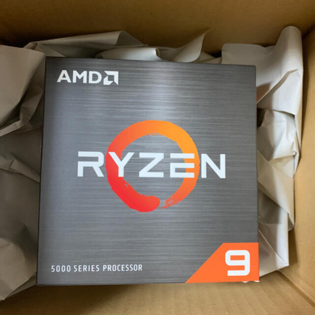 AMD Ryzen 9 5900X W/O Cooler　国内正規品　未開封