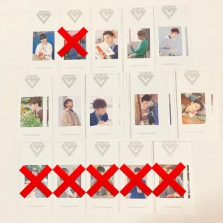 セブンティーン(SEVENTEEN)のSEVENTEEN LOVE&LETTER しおり バラ トレカ(アイドルグッズ)