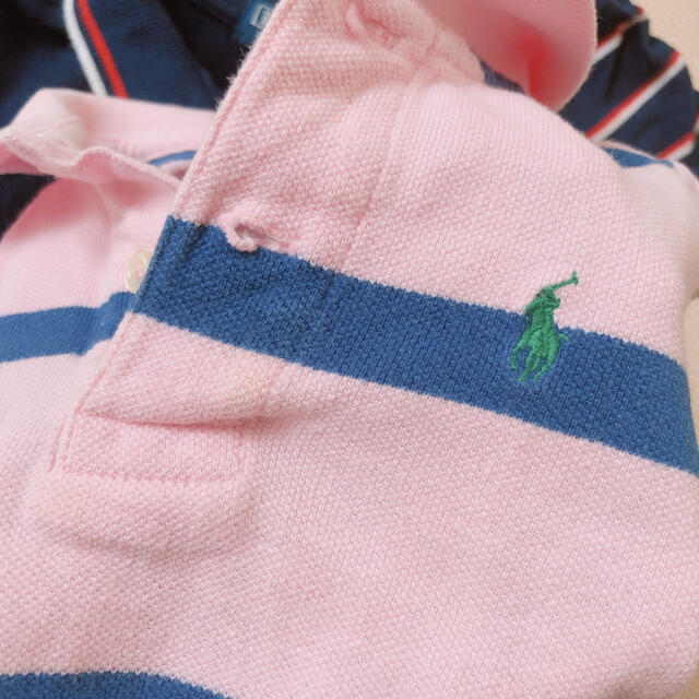 POLO RALPH LAUREN(ポロラルフローレン)のラルフローレン　ポロシャツ　3枚セット キッズ/ベビー/マタニティのベビー服(~85cm)(シャツ/カットソー)の商品写真