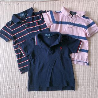 ポロラルフローレン(POLO RALPH LAUREN)のラルフローレン　ポロシャツ　3枚セット(シャツ/カットソー)