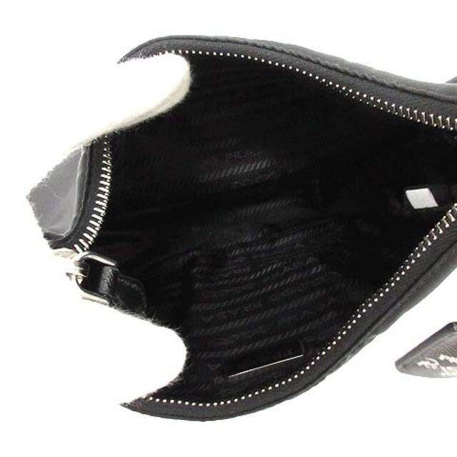12cmマチプラダ Re-Edition 2005 ハンドバッグ アクセサリーポーチ 黒